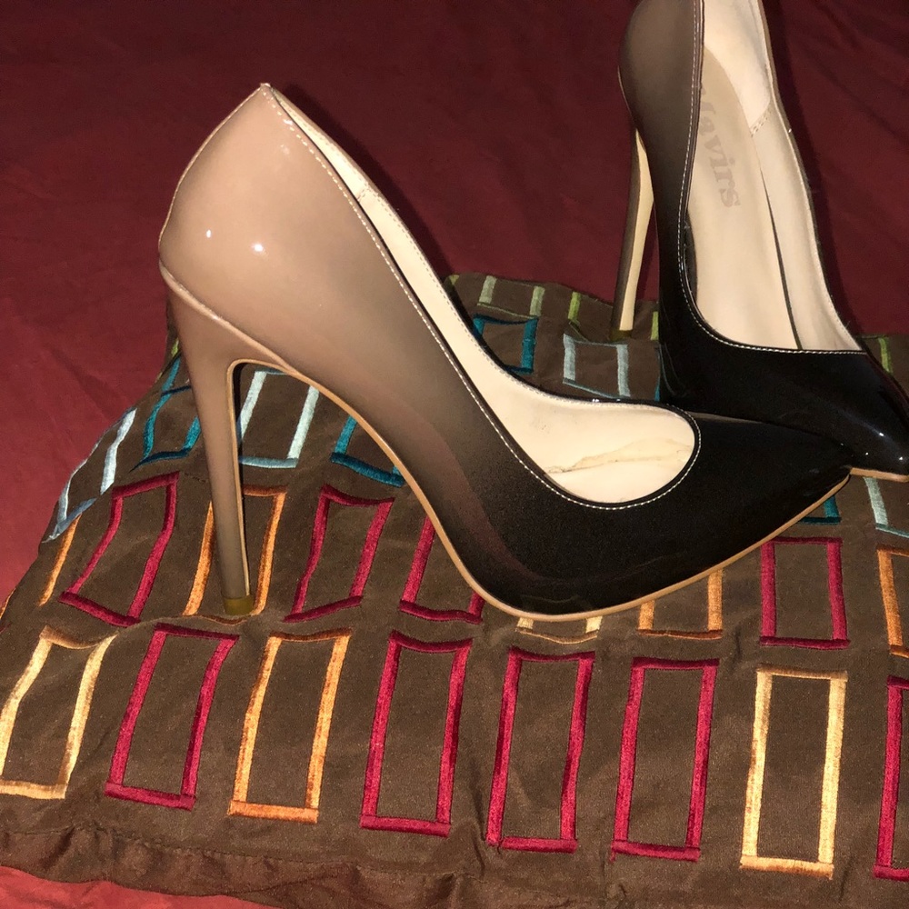 4.5 inch ombré stiletto heels